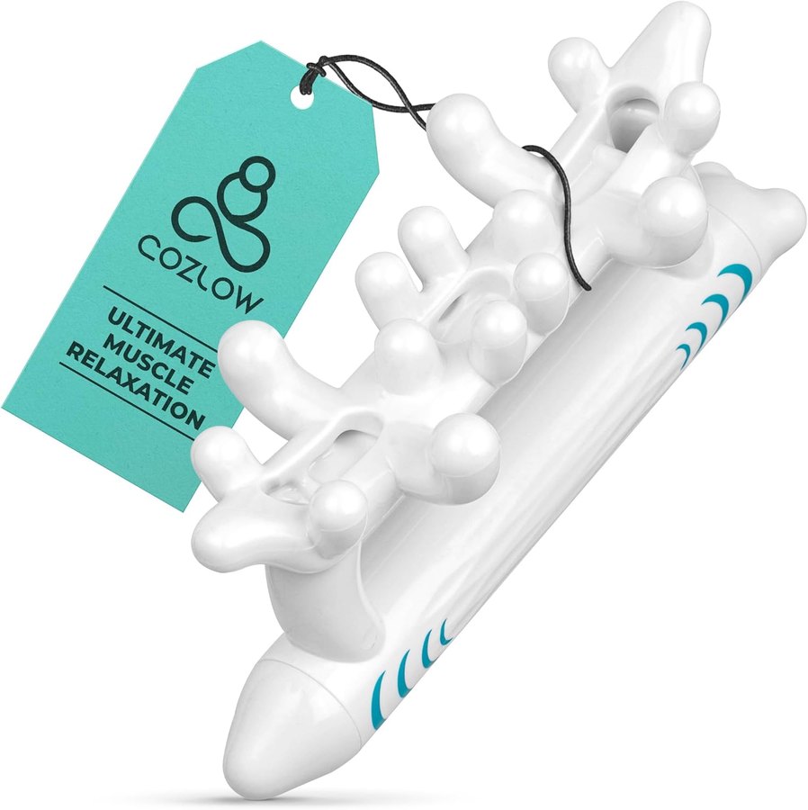 Cozlow Masajeador de fascia · Rodillo manual para drenaje